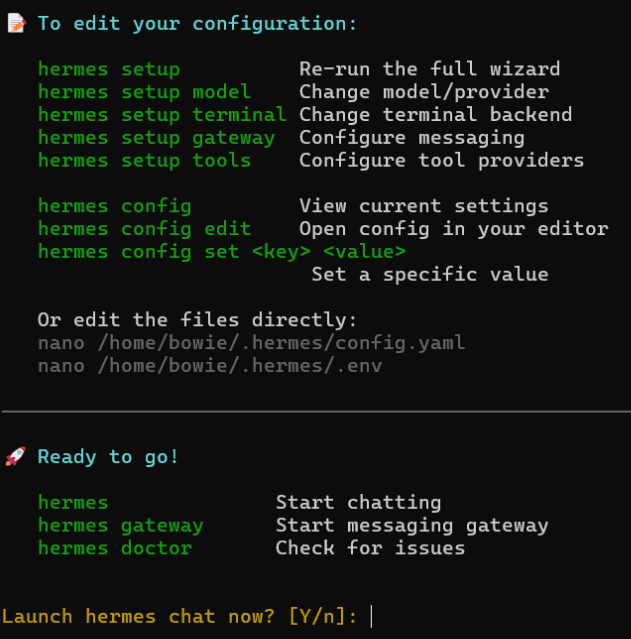 hermes-configuration