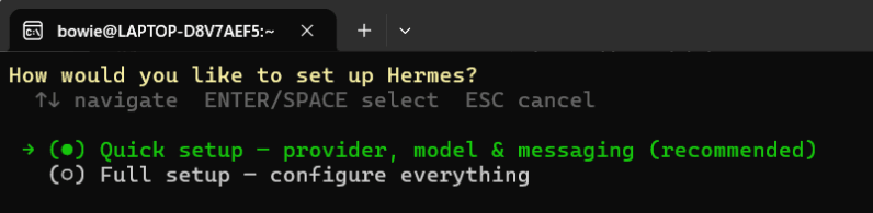 hermes-setup